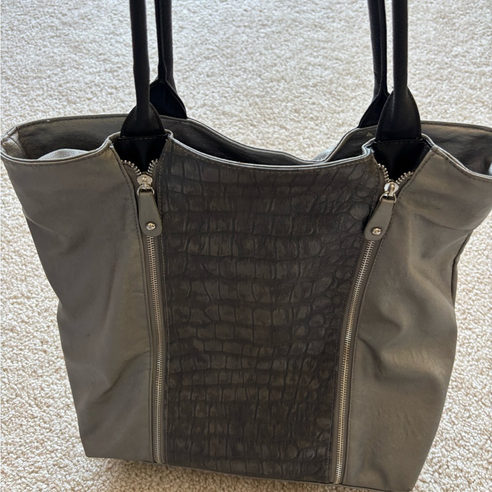 Elegant Gray Tote Bag